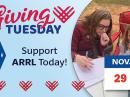 #GivingTuesday is November 29, 2022. Support ARRL at https://www.arrl.org/give